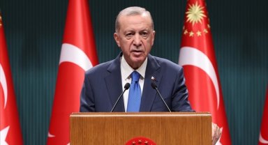 Cumhurbaşkanı Erdoğan'dan şehit askerler için başsağlığı mesajı