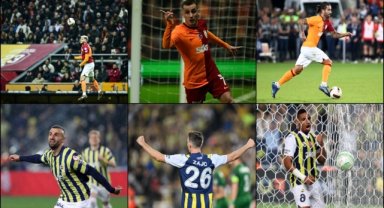 Derbinin golleri yabancılardan