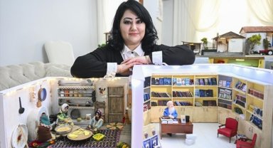 Diorama sanatçısı, 10 Filistinli ailenin yıkılan evinin minyatürünü yapacak