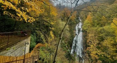 Düzce'deki "saklı cennet" olarak nitelenen tabiat parkı, her mevsim çekim merkezi oluyor