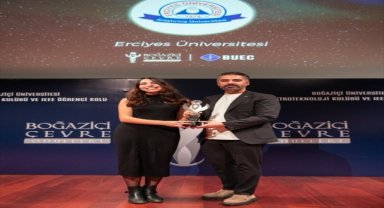 ERÜ, "Yılın Çevreci Üniversitesi" ödülüne layık görüldü