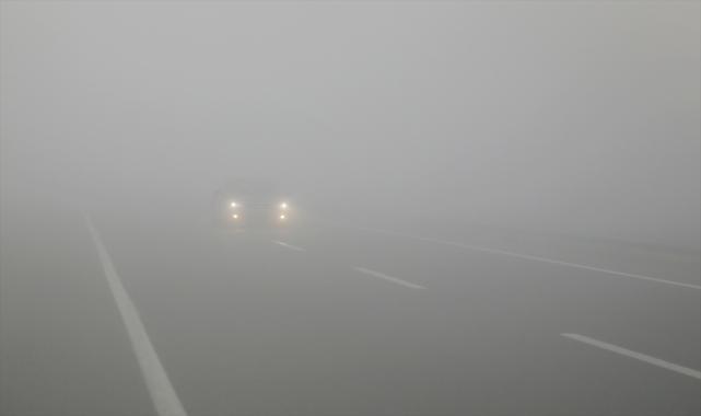 Eskişehir'de sis etkili oldu