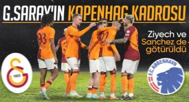 Galatasaray'ın Kopenhag maçı kadrosu belli oldu