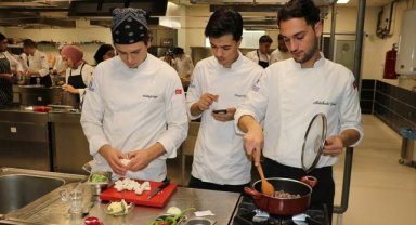 Geleceğin aşçıları dünya mutfağının inceliklerini öğreniyor