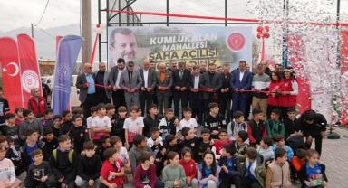 Gürsu Kumlukalan'a modern halı saha