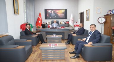 Halkapınar Kaymakamı ve Belediye Başkanının Konya'da kurum ziyaretleri