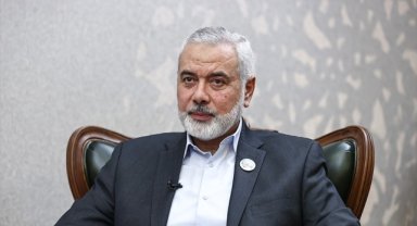 Hamas lideri Heniyye, İsrail'in Gazze'deki saldırılarıyla ilgili görüşmeler için Kahire'de