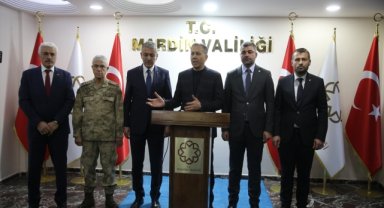 İçişleri Bakanı Ali Yerlikaya, Mardin'de konuştu: Cansiperane çalışmaya kararlılıkla devam edeceğiz