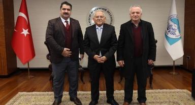 İki başkandan Büyükkılıç'a ziyaret