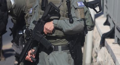 İsrailli savaş ve işgal karşıtı aktivist, İsrail polisinin taciz ve hakaretlerine maruz kalmış