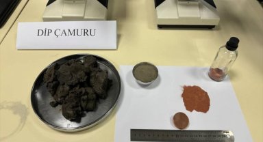 İzmit Körfezi'nin dip çamurundan balata üretildi