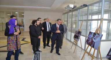 KAEÜ'de "Gazze'de Doktor Olmak" konulu fotoğraf sergisi açıldı