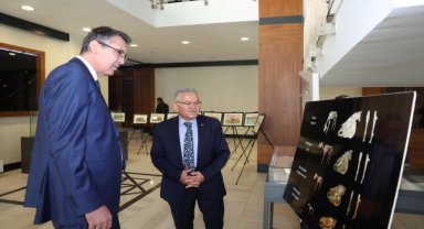 Kayseri Bölge Adliye Mahkemesi Başsavcısı Bölükbaşı, Büyükkılıç'ı ziyaret etti