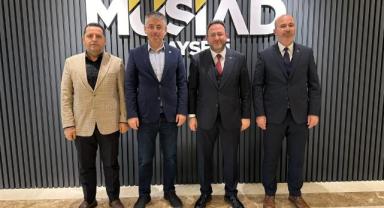 Kayseri Milletvekili Şaban Çopuroğlu, MÜSİAD Kayseri Şubesini Ziyaret Etti