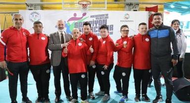 Kayseri'nin özel sporcusu Türkiye üçüncüsü oldu