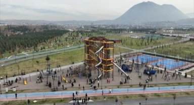 Kayseri'de Recep Tayyip Erdoğan Millet Bahçesi'ne ziyaretler sürüyor