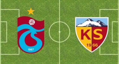 Kayserispor'un rakibi Trabzonspor