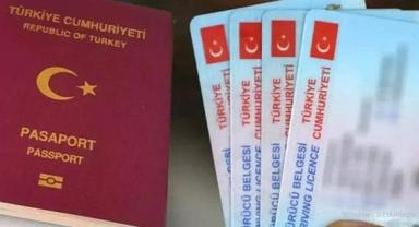 Kimlik, pasaport ve ehliyetler için 2024 yılında ödenecek fiyatlar belli oldu!