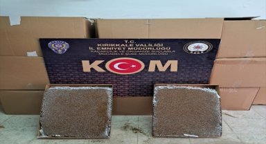 Kırıkkale'de 420 bin makaron ele geçirildi