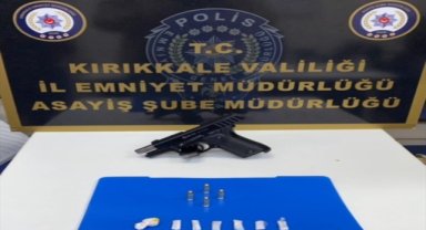 Kırıkkale'de bir şüpheli çeşitli suçlardan tutuklandı