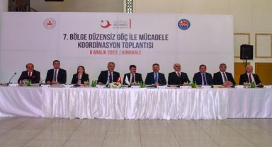 Kırıkkale'de Düzensiz Göçle Mücadele Koordinasyon Toplantısı yapıldı