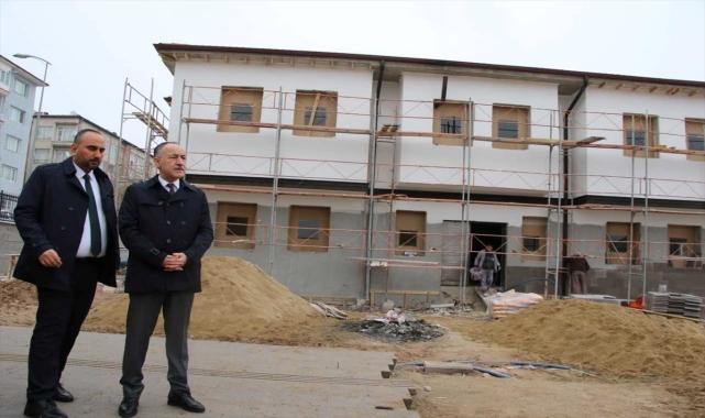 Kırıkkale'de Engelsiz Yaşam Merkezi ile Gençlik Merkezi inşası sürüyor