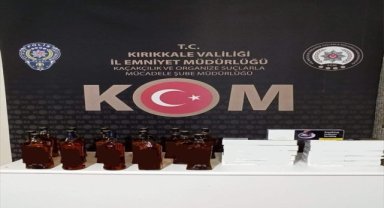 Kırıkkale'de polis ekiplerinin kaçakçılıkla mücadelesi sürüyor