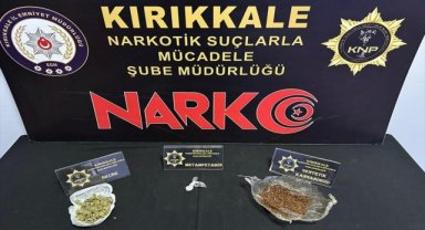 Kırıkkale'de uyuşturucu operasyonunda 1 şüpheli tutuklandı