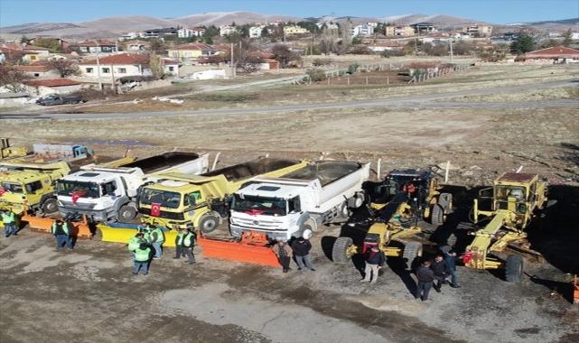 Kırşehir İl Özel İdaresince karla mücadele ekibi oluşturuldu