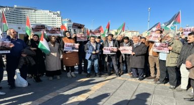 Kırşehir ve Kayseri'de İsrail'in Gazze'ye yönelik saldırıları protesto edildi
