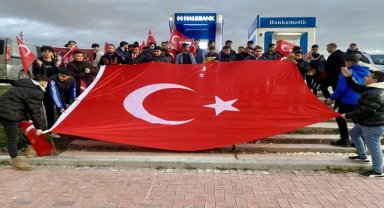 Kırşehir'de terör saldırıları protesto edildi