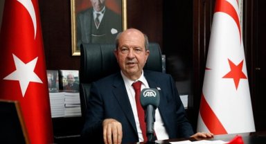 KKTC Cumhurbaşkanı Tatar: 2024'te daha güçlü bir Türkiye ve KKTC umudu taşıyoruz