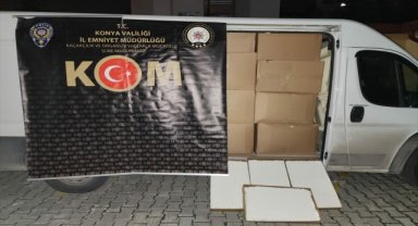 Konya'da kaçakçılık operasyonlarında 8 şüpheli yakalandı