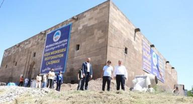Köşk Medrese restorasyonunda sona yaklaşıldı