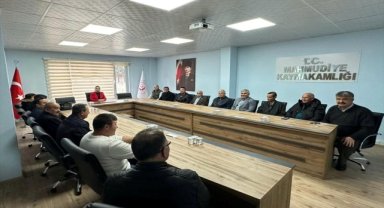 Mahmudiye ilçesinde muhtarlar buluştu