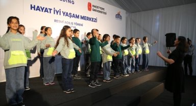 Malatya'daki konteyner kentte "Hayat İyi Yaşam Merkezi"nin açılışı gerçekleştirildi