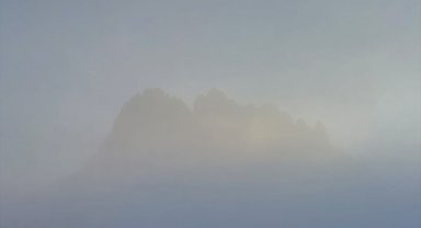 Mihalgazi'de sis etkili oldu