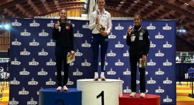 Milli pentatlet İlke Özyüksel Mihrioğlu, Fransa'da gümüş madalya aldı