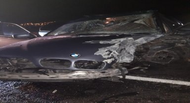 Nevşehir'de iki otomobilin çarpıştığı kazada 8 kişi yaralandı