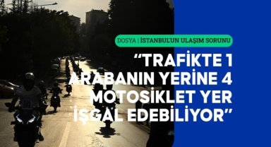 "Ömür törpüsü" trafiğe motosikletler çözüm olabilir