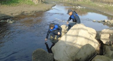 Renk değiştiren Karasu Çayı'nda uygunsuzluk tespit edilemedi