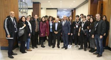 Sami Yangın Anadolu Lisesi öğrencileri ERASMUS öğrencilerine Kayseri'yi tanıttı