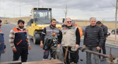 Sivas'ta Alibaba-Kılavuz bağlantı yolu hizmete açıldı 