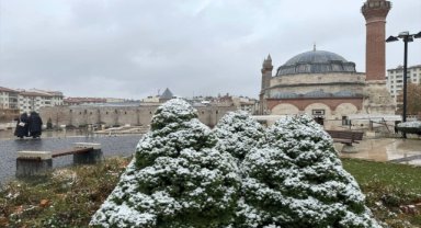 Sivas'ta kar etkili oldu