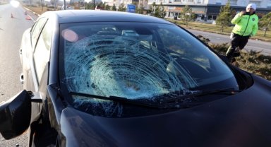 Sivas'ta otomobilin çarptığı kadın öldü 