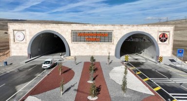 Sivas'ta yapımı tamamlanan Yağdonduran Tüneli açılışa hazırlanıyor