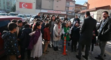 Sorgun'da köy çocukları sinema ile tanışıyor