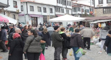 Tarihi Beypazarı ilçesinde hafta sonu hareketliliği