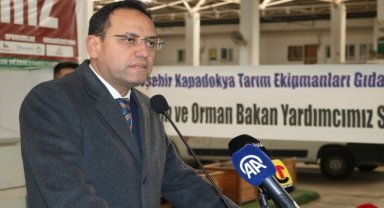 Tarım ve Orman Bakan Yardımcısı Ebubekir Gizligider, Nevşehir'de konuştu: