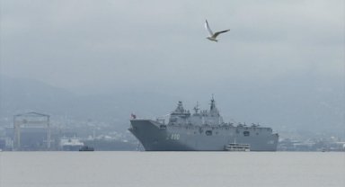 TCG Anadolu Kocaeli'de ziyarete açıldı